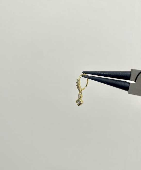 Rani nose ring - gold/silver